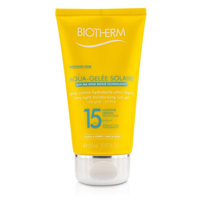 Гель для солнцезащиты и увлажнения лица и тела Biotherm с SPF 15, 150 мл