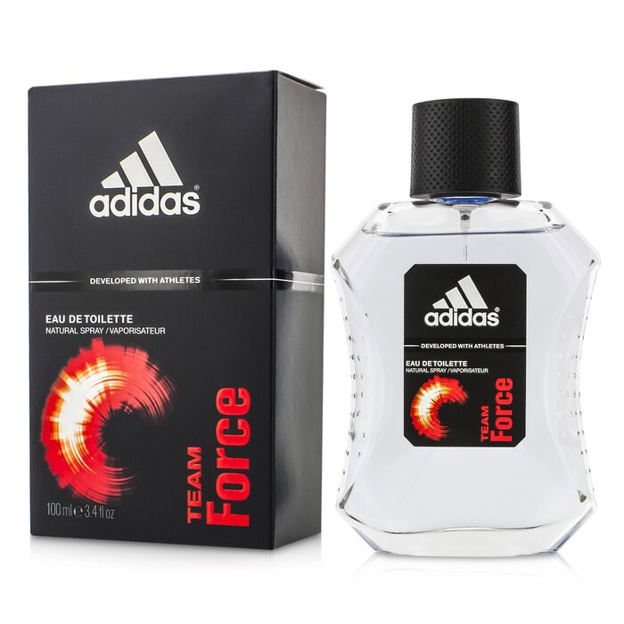 Adidas Team Force туалетная вода для мужчин 100 мл, с нотами можжевельника и амбры