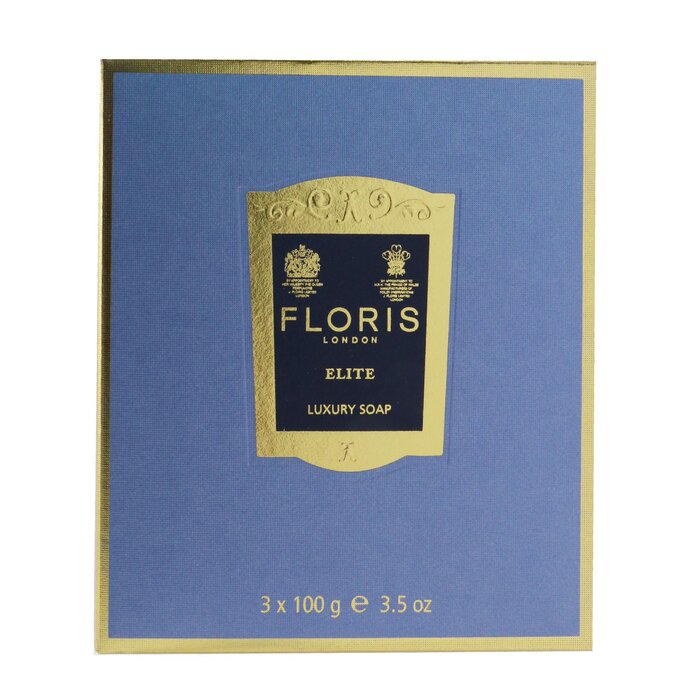 Масло ши, набор мыла Floris, 3 бруска по 100 г, для мягкости и увлажнения кожи