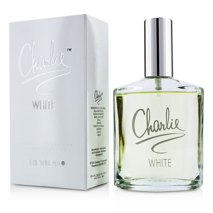 Туалетная вода Charlie White от Revlon, 100 мл — свежий цветочно-зелёный аромат для женщин