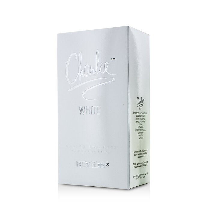 Туалетная вода Charlie White от Revlon, 100 мл — свежий цветочно-зелёный аромат для женщин
