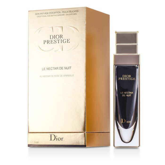 Крем-нектар ночной с фракцией розы для лица Christian Dior Prestige, 30 мл