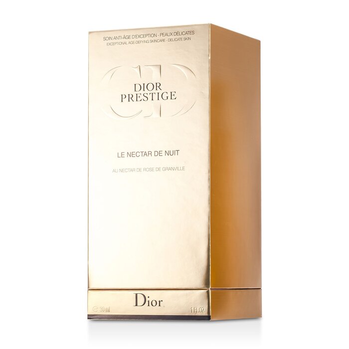 Крем-нектар ночной с фракцией розы для лица Christian Dior Prestige, 30 мл