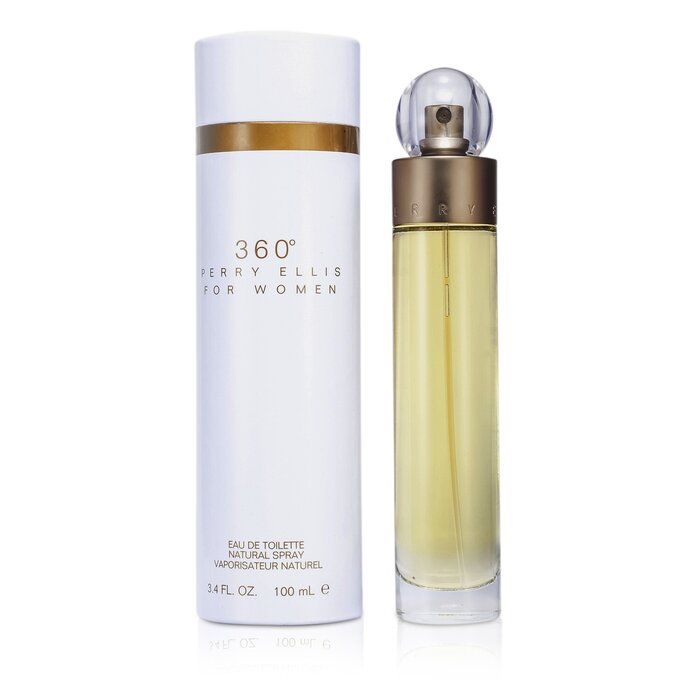 Perry Ellis 360 парфюмированная вода для женщин с фруктово-цветочной композицией, 100 мл