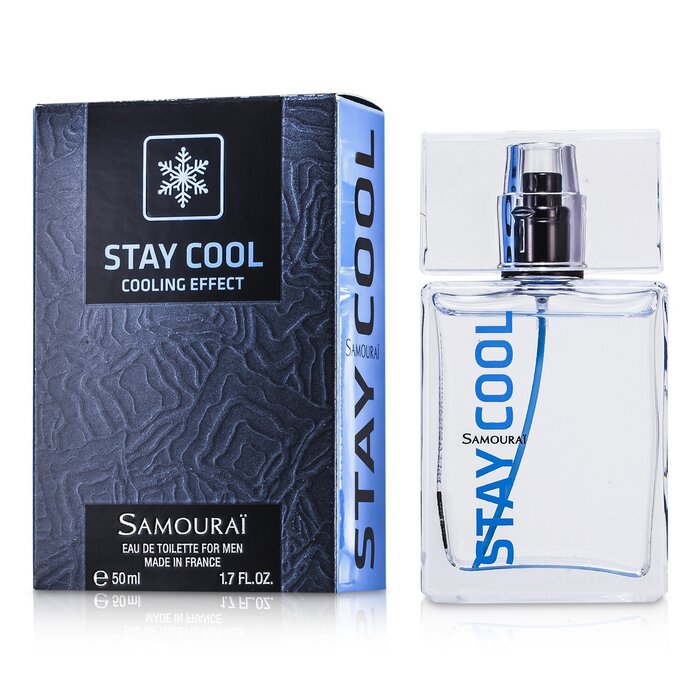 Samourai Stay Cool туалетная вода 50 мл — свежий аромат с нотами мяты и лаванды для повседневного использования.