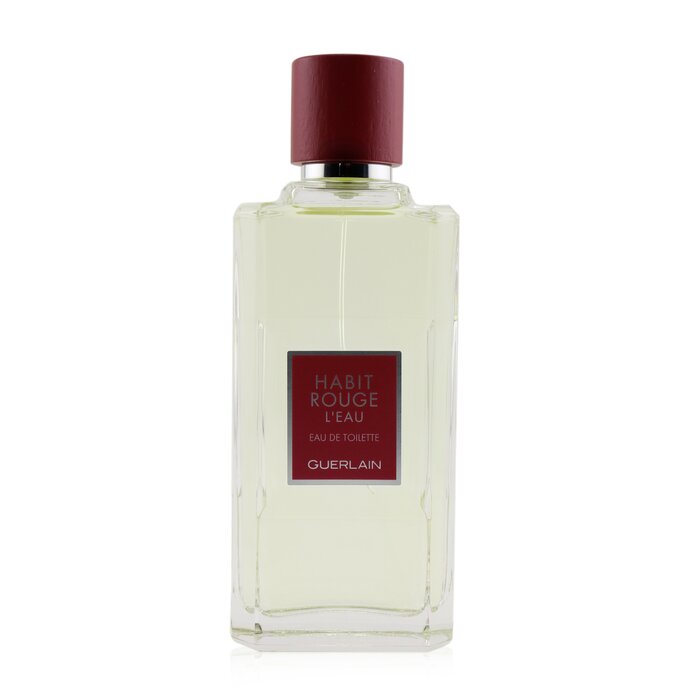 Guerlain Habit Rouge L'Eau туалетная вода для мужчин с нотами горького апельсина и ванили, 100 мл
