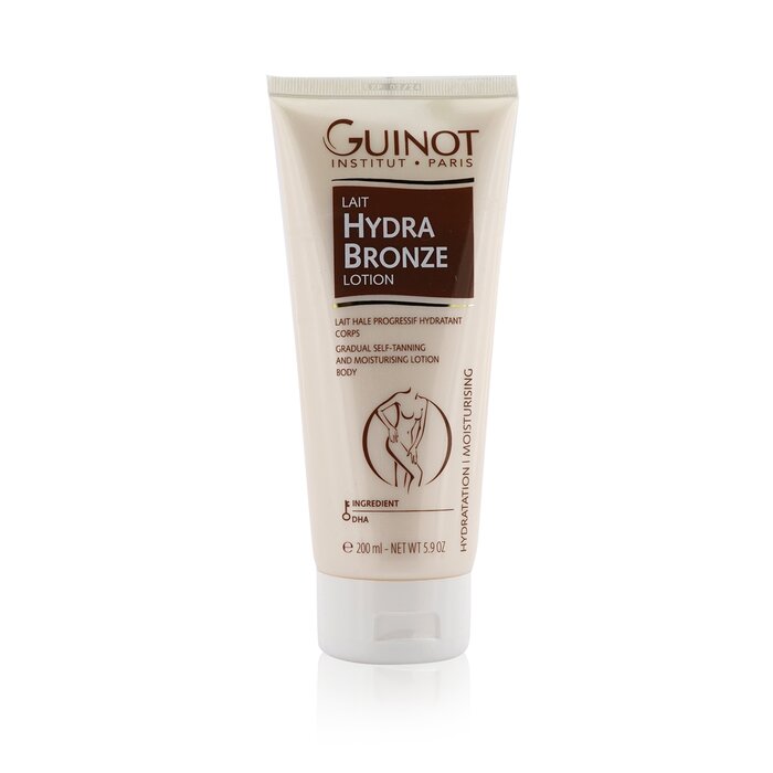 Guinot увлажняющий лосьон для лица и тела с постепенным загаром, 200 мл