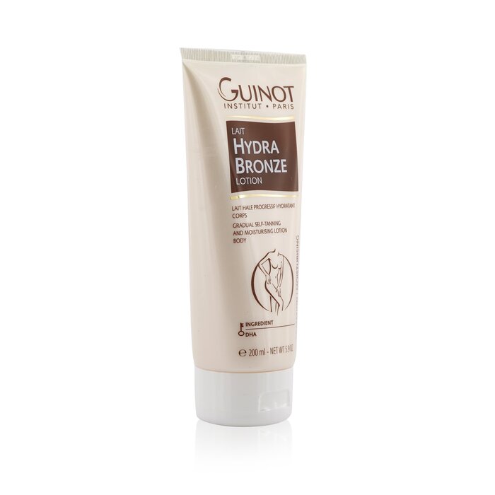 Guinot увлажняющий лосьон для лица и тела с постепенным загаром, 200 мл