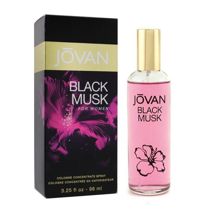 Духи Jovan Black Musk для женщин с мускусом, 96 мл