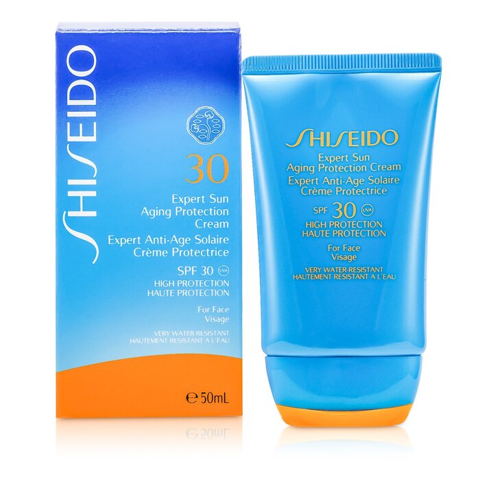 Крем для защиты от солнца Shiseido с SPF 30 для лица 50 мл, против фотостарения, с Profense Cell™ и ксилитом