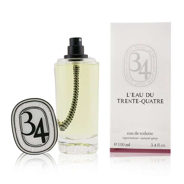 Diptyque 34 L'Eau Du Trente-Quatre туалетная вода с фруктово-цветочным ароматом, 100 мл