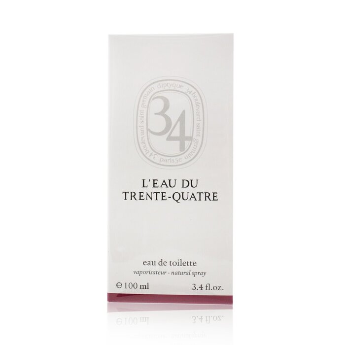 Diptyque 34 L'Eau Du Trente-Quatre туалетная вода с фруктово-цветочным ароматом, 100 мл