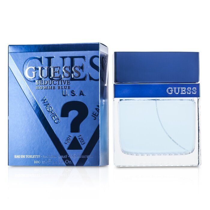 Guess Seductive Blue туалетная вода для мужчин с цитрусовыми нотами, 100 мл