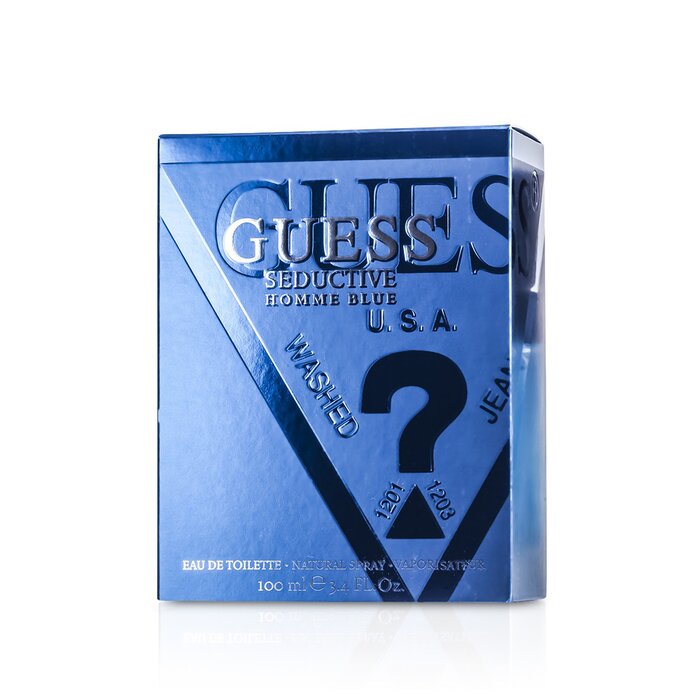 Guess Seductive Blue туалетная вода для мужчин с цитрусовыми нотами, 100 мл
