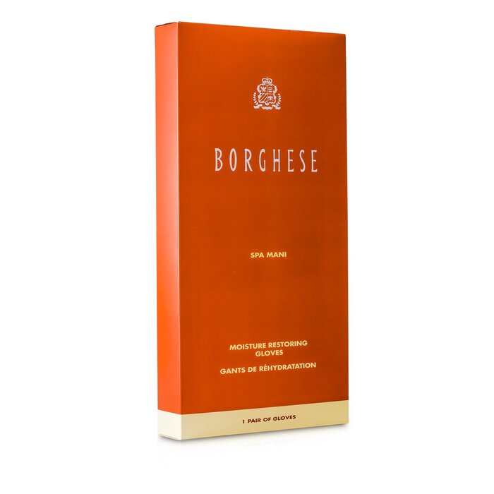Увлажняющие перчатки для рук с активными компонентами Borghese, 1 пара