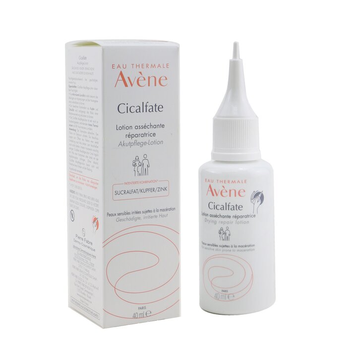 восстанавливающий лосьон Avene с микронизированным сукральфатом для чувствительной кожи 40 мл