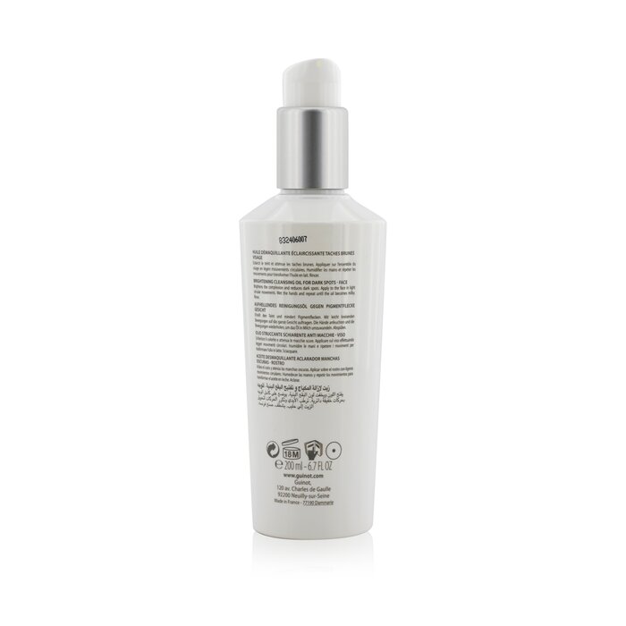 Guinot очищающее масло для лица с Melanoxyl, осветляющее, 200 мл
