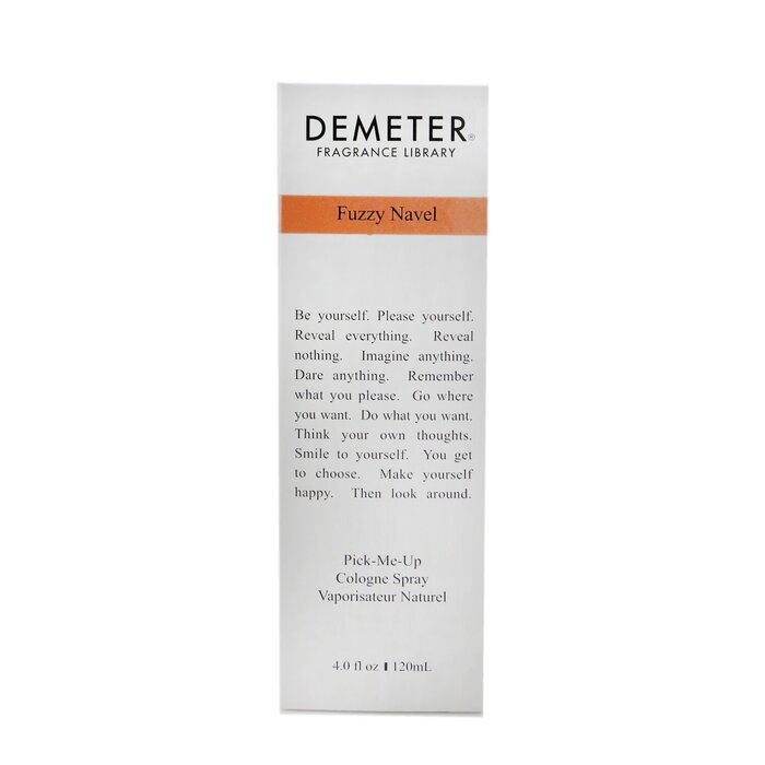 Духи-колония Demeter Fuzzy Navel, 120 мл — фруктовый аромат для женщин с нотами персикового шнапса и апельсина