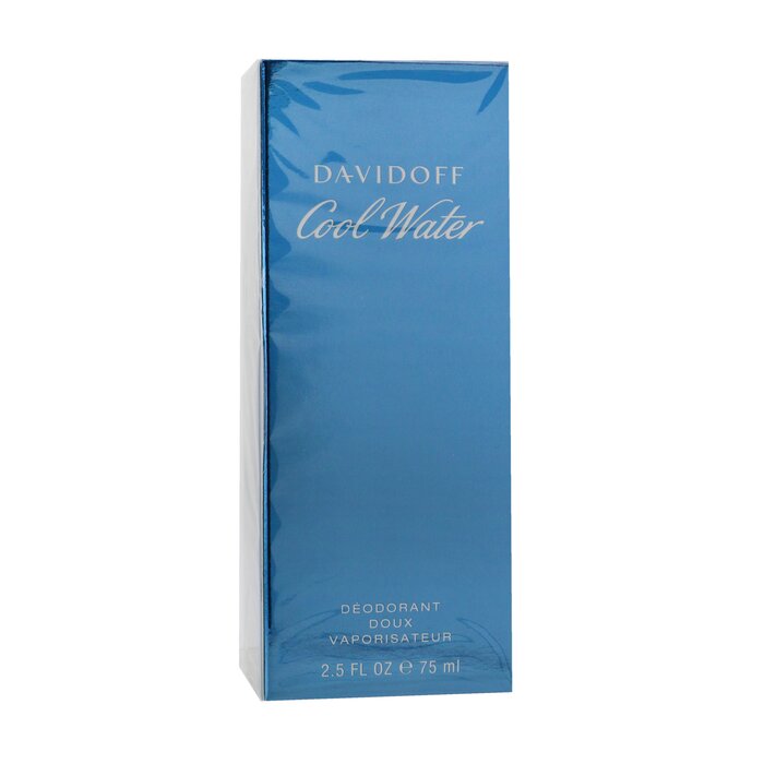 Дезодорант-спрей Davidoff Cool Water Mild для мужчин, 75 мл, свежесть и защита от запаха