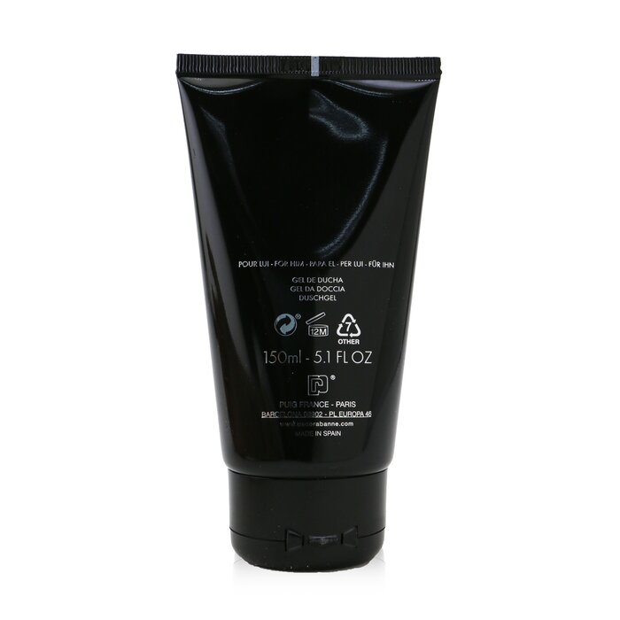 Душевой гель Paco Rabanne Black XS с увлажняющим эффектом для всех типов кожи, 150 мл