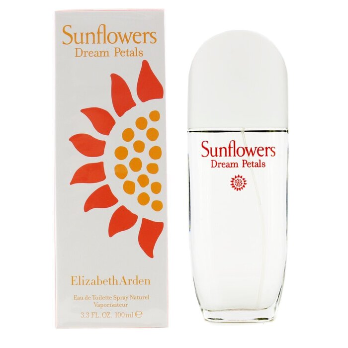 Духи Elizabeth Arden Sunflowers Dream Petals с мандарином и гарденией, 100 мл