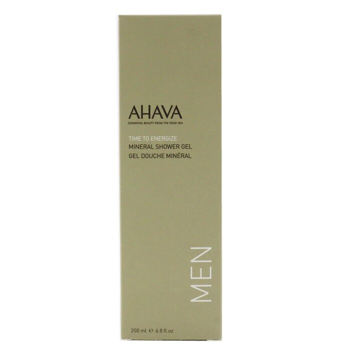 Ahava минеральный гель для душа с экстрактами женьшеня и имбиря для мужчин 200 мл