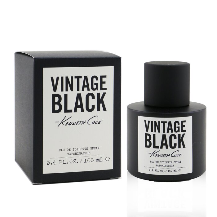 Туалетная вода Vintage Black для мужчин с нотами лайма и сандала, 100 мл