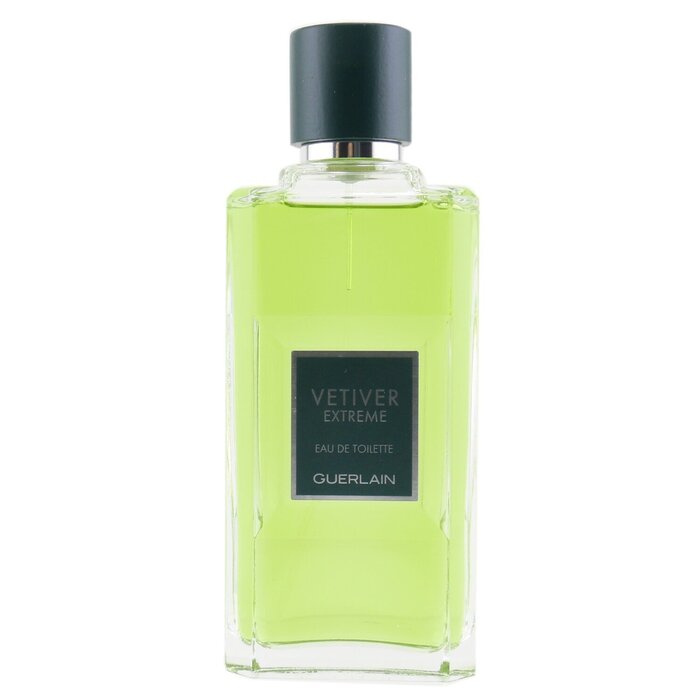 Guerlain Vetiver Extreme туалетная вода для мужчин 100 мл, фруктово-пряные нотки, дневной и вечерний уход
