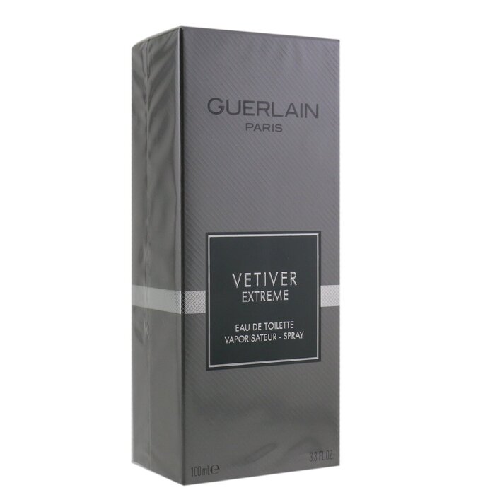 Guerlain Vetiver Extreme туалетная вода для мужчин 100 мл, фруктово-пряные нотки, дневной и вечерний уход