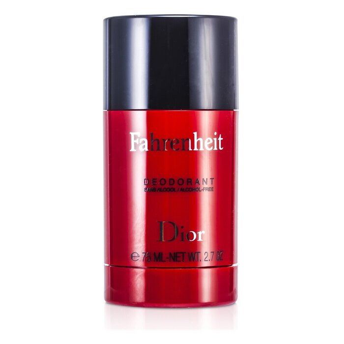 Дезодорант-стик Christian Dior Fahrenheit, безалкогольный, 75 г для чувствительной кожи
