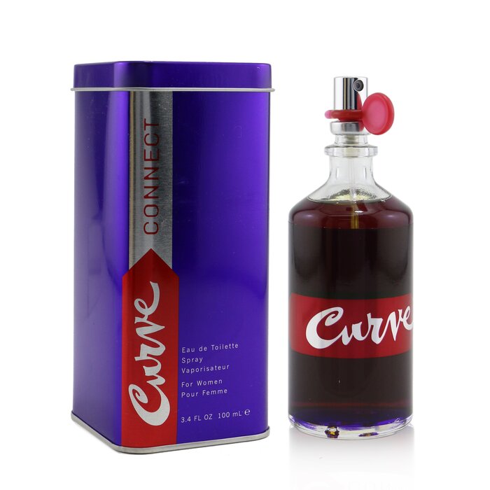 Парфюмерная вода Curve Connect с фруктовыми нотами для женщин, 100 мл