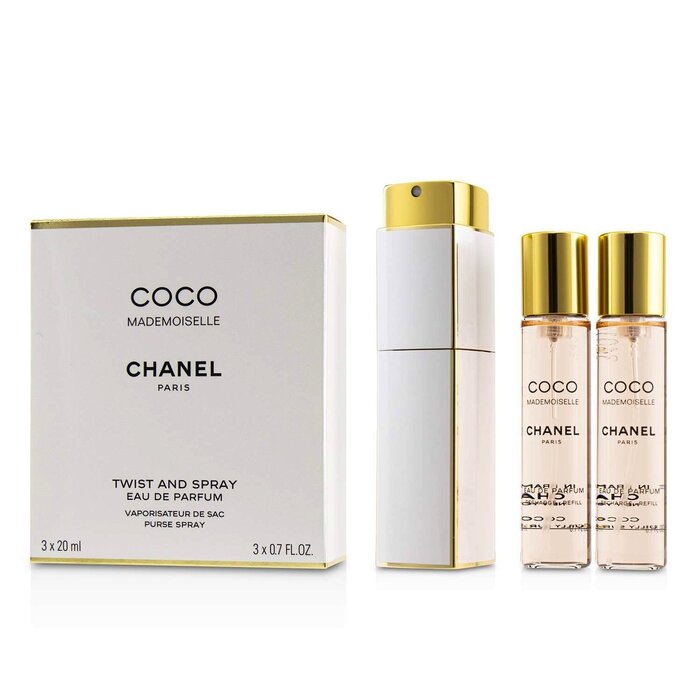 Chanel Coco Mademoiselle парфюм-распылитель восточно-цветочный для женщин 3x20 мл