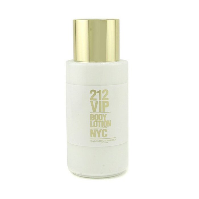Увлажняющее молочко для тела Carolina Herrera 212 VIP с витамином Е и маслом ши, 200 мл