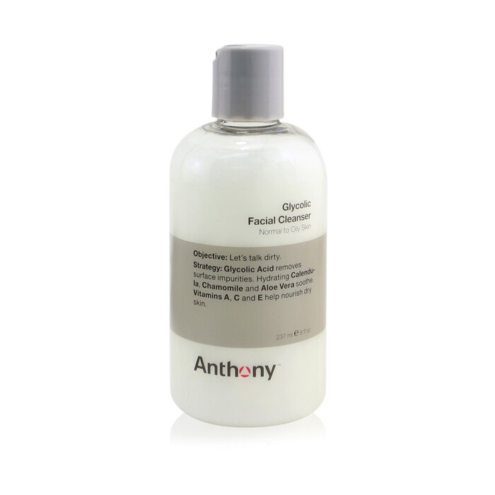 Logistics For Men Glycolic Facial Cleanser - For Normal/ Oily Skin 237ml/8oz