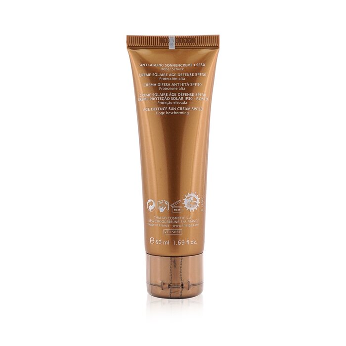 Солнцезащитный крем для лица и декольте Thalgo с SPF 30, 50 мл — защита от UVA/UVB и антивозрастной эффект