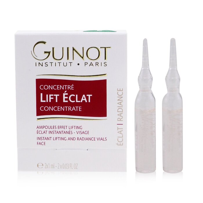 Ампулы Guinot для сияния кожи 2 мл с мгновенным эффектом преображения
