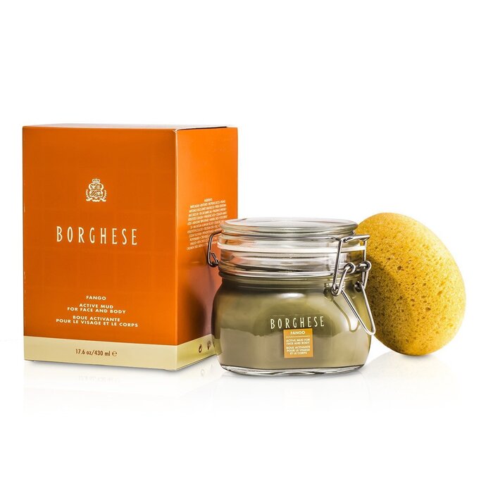 Очищающая грязь для лица и тела с минералами 498 г Borghese