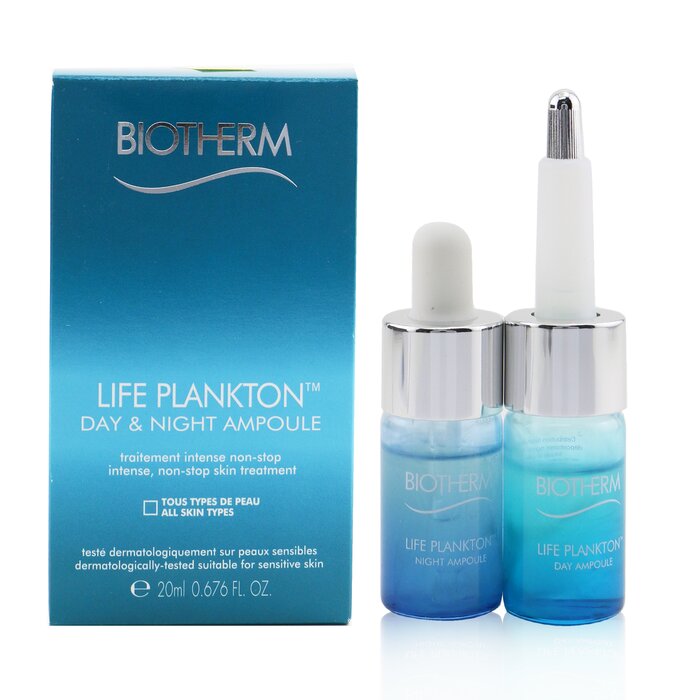 Сыворотка Biotherm Life Plankton ампульная для лица, 20 мл — дневной и ночной уход, с гиалуроновой кислотой