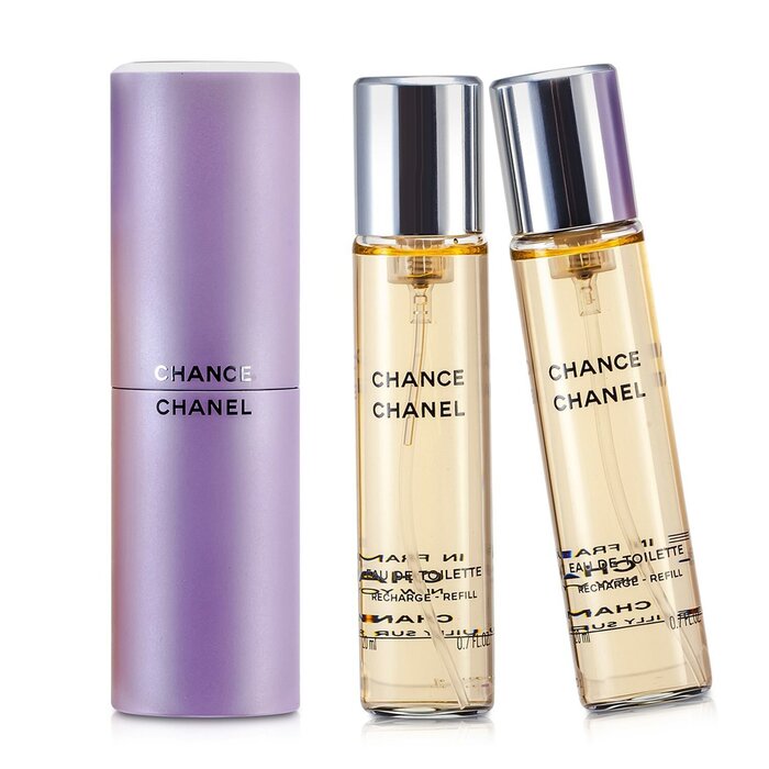 Chanel Chance Twist & Spray парфюм 3x20мл — цветочный аромат с легкими нотами для женщин