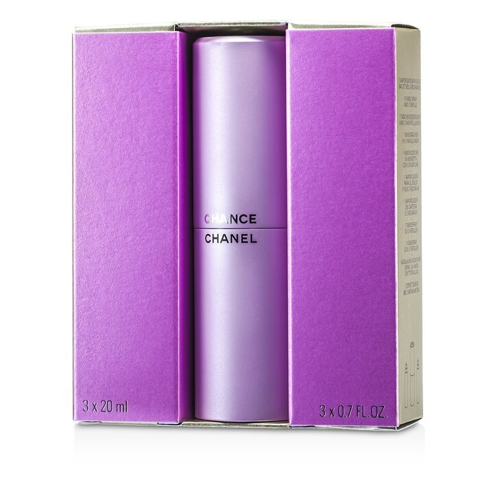 Chanel Chance Twist & Spray парфюм 3x20мл — цветочный аромат с легкими нотами для женщин