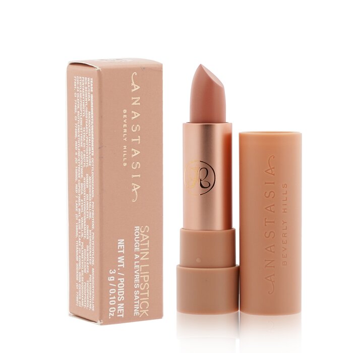 Губная помада satin lipstick с атласной текстурой для губ, оттенок #Tease, 3 г