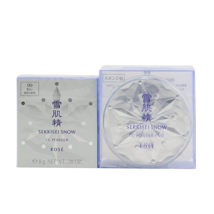 Крем-пудра Kose Sekkisei Snow CC с SPF 14 для лица, 8 г