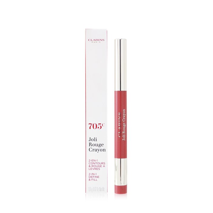 Карандаш для губ с матовым покрытием Joli Rouge Crayon от Clarins, 0.6 г
