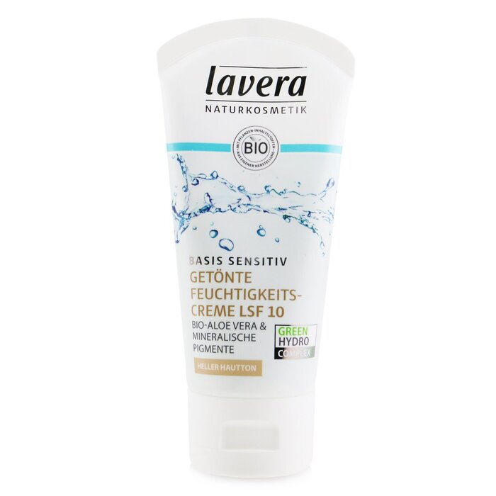 Тонирующий увлажняющий крем Lavera с SPF 10 для лица, 50 мл