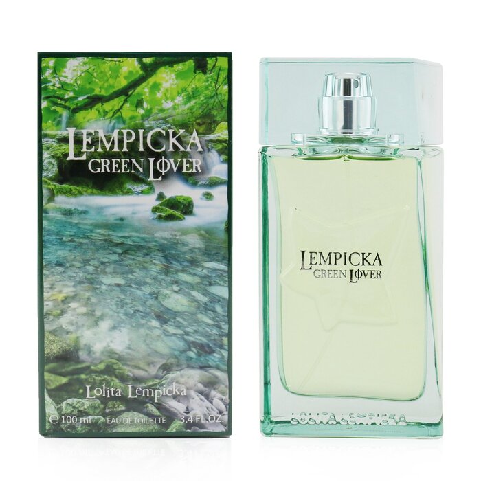 Lolita Lempicka Green Lover туалетная вода для мужчин с нотами зеленого мандарина и мяты, 50 мл