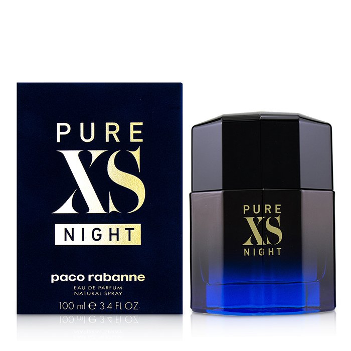 Paco Rabanne Pure XS Night парфюм для мужчин 50 мл — восточный пряный аромат с нотами имбиря, какао и ванили