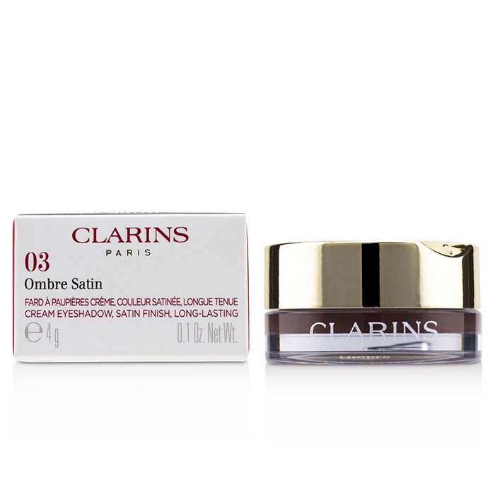 Тени для век Clarins Ombre Satin, 04 Baby Blue Eyes, 4 г — стойкие и пигментированные для выразительного макияжа