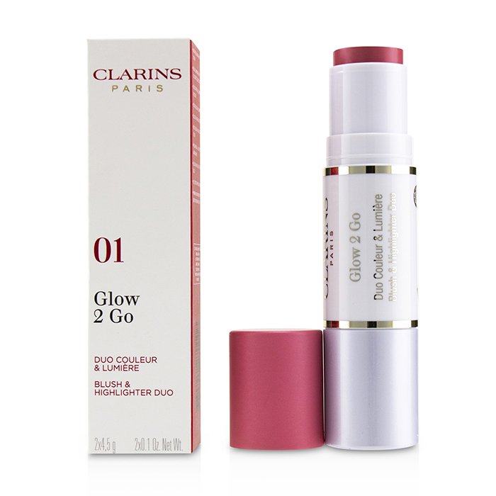 Карандаш для макияжа с румянами и хайлайтером Clarins, 9 г