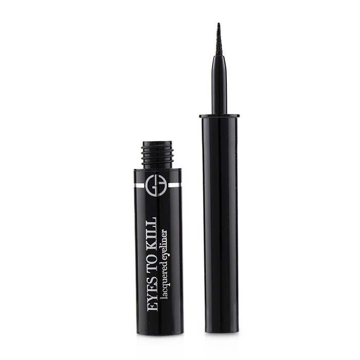 жидкая подводка для глаз Giorgio Armani с эффектом сияния, 1.4 мл, оттенок #1 Onyx