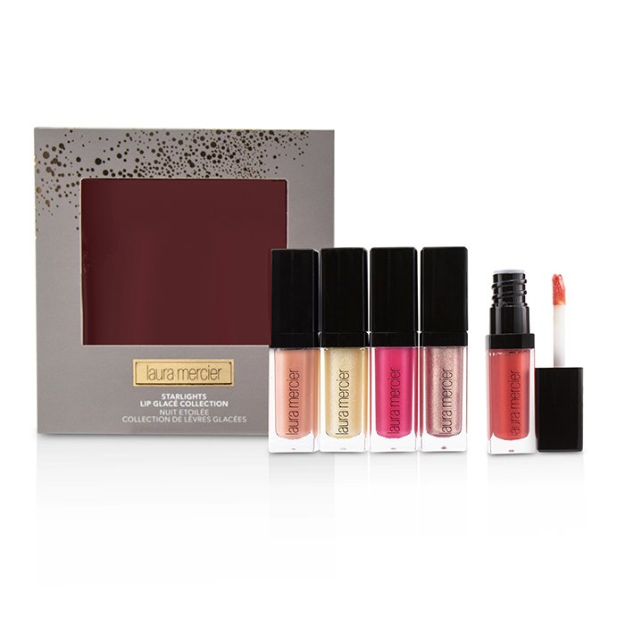 Коллекция блесков для губ Laura Mercier Starlights, 5 оттенков по 2,8 г, с витамином Е и увлажняющим эффектом